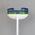 Italian Modern Metal and Murano Glass L670 Floor Lamp by R. Pamio for Leucos, 1980s For Sale - Image 13 of 16