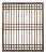 Chinese Open Lattice Window Panel, C. 1850 For Sale