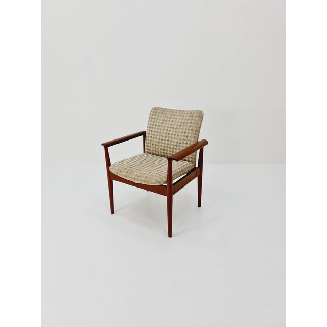 Danish Rare Teak Armchair By Finn Juhl For France & son Model 209 Diplomat, 1960s The chair is in great condition,...