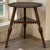 An imaginative English antique table whose unusual nine sided top gives the piece a distinctive presence from every angle....