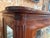 Brown French Neoclassical Brass and Glass Display Cabinet in Mahogany by Maurice Hirsch, 1972 For Sale - Image 8 of 13