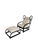 Set of Chaise Lounge and Ottoman by Piero Palange and Werther Toffoloni for Gervasoni, 1970s For Sale - Image 9 of 9
