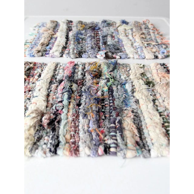 Textile Vintage Placemats Pair For Sale - Image 7 of 9