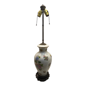 Vintage Queen Victoria Patterned Herend Lamp