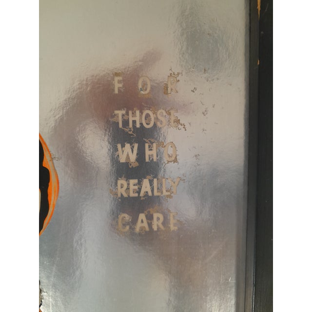 Mid-Century Modern Mid 20th Century DeLuxe Cleaning Advertising Sign For Sale - Image 3 of 7