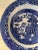 Ceramic Vintage Blue & White Ailertons England Willow Plates- Set of 2 For Sale - Image 7 of 9