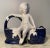 Small Antique French Country Figural Porcelain Planters - Set of 2 For Sale In Philadelphia - Image 6 of 8