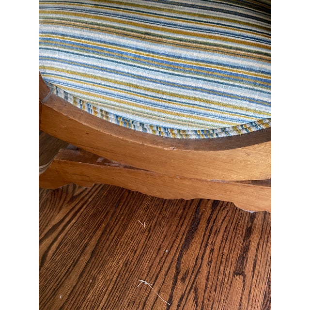 Victorian Late 19th Century Eastlake Platform Rocking Side Chair For Sale - Image 3 of 8