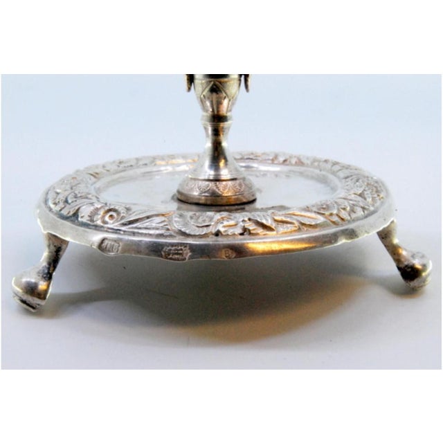 Metal Silver Toothpick Holder For Sale - Image 7 of 9