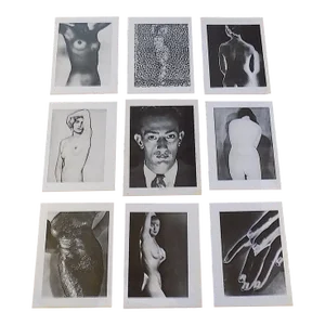Vintage Man Ray Surrealist Photographic Prints - Set of 9