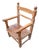 Spanish Armchair in Pine Wood For Sale