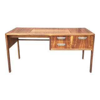 1960s Walnut Desk by Michael Taylor for Baker Furniture For Sale