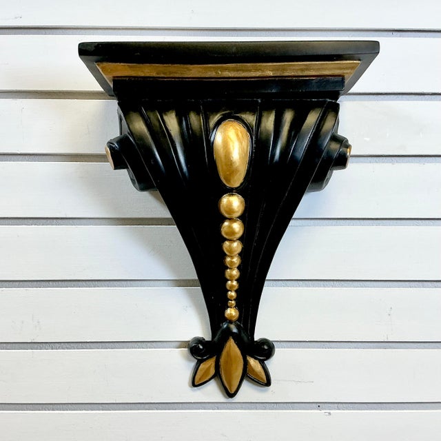 This vintage Neoclassical Art Deco style Wall Brackets is stunning in every way and large in size. It’s crafted from a...