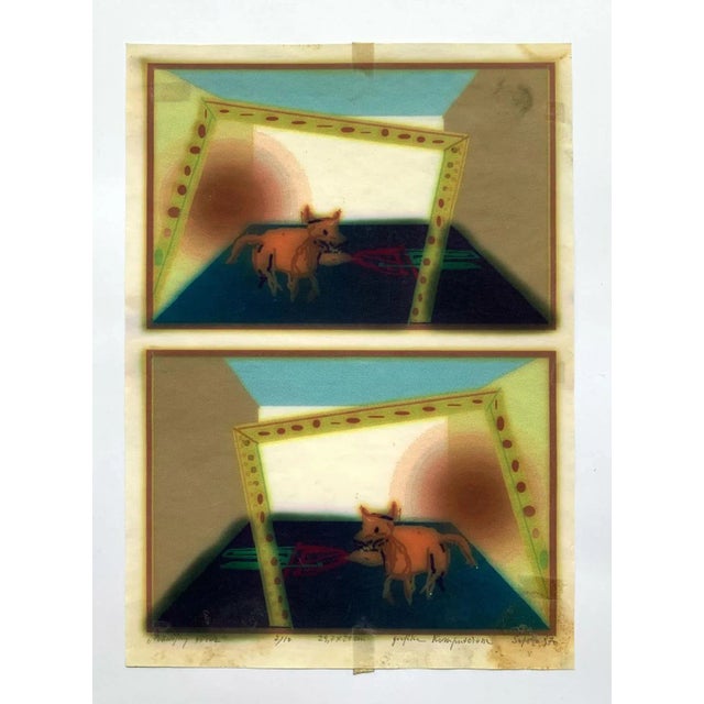 Marek Sapetto, Double Image, Digital Print, 1997 For Sale - Image 4 of 8