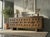 Spanish Pine Brutalist Sideboard, 1960s For Sale - Image 9 of 9