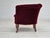 Danish Lounge Chair in Velour & Beech, 1950s For Sale - Image 15 of 18