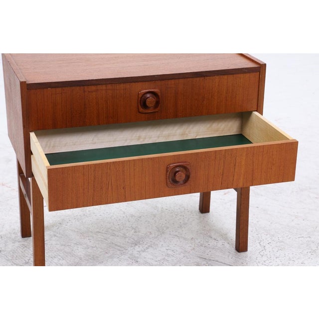 Vintage Danish Teak Chest of Drawers, 1960s For Sale - Image 9 of 14