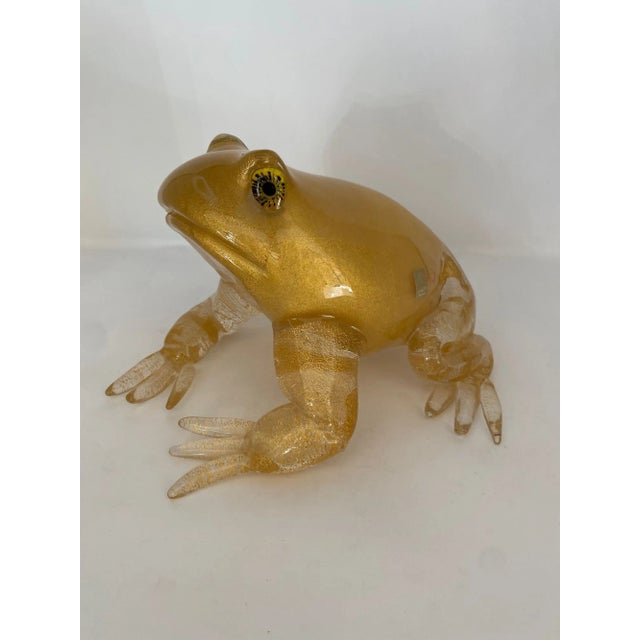 2010s Murano Glass Frog For Sale - Image 5 of 5