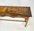 Late 20th Century Traditional Walnut & Burl Wood Serpentine Console Table For Sale - Image 12 of 15