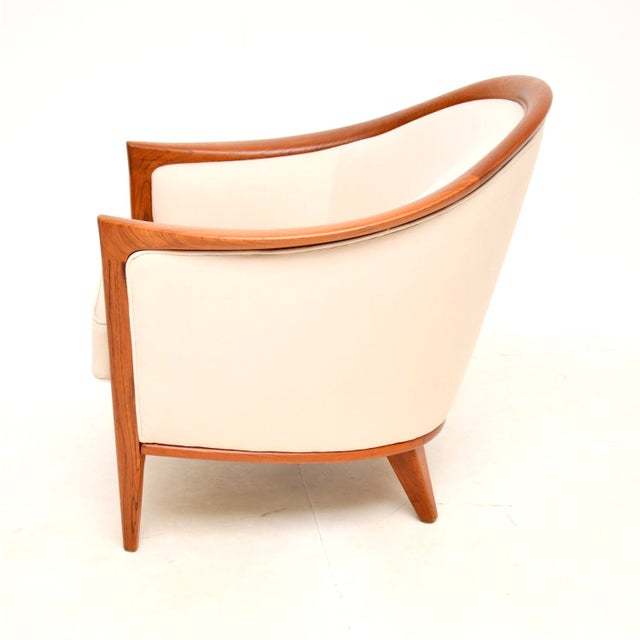 1960s Vintage Swedish Teak Armchairs by Bertil Fridhagen for Bröderna Andersson, 1960, Set of 2 For Sale - Image 5 of 12