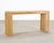 1970s Organic Modern Pencil Reed Rattan Waterfall Console Table For Sale - Image 5 of 18