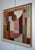 Contemporary Construction Intime, Contemporary Abstract Geometric Oil Painting Framed by Sophie Dumont For Sale - Image 3 of 10