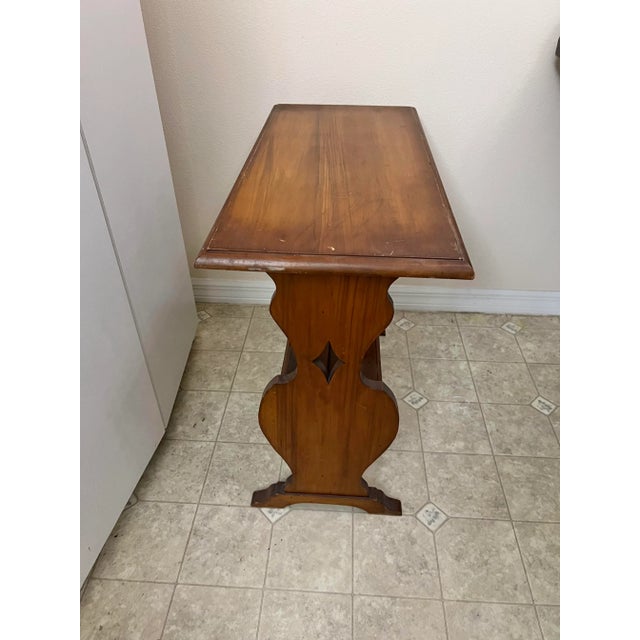 Early 20th Century Edwardian English Book Stand For Sale In West Palm - Image 6 of 8