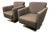 Dellarobbia Regis Swivel Lounge Armchairs, Pair For Sale