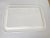 This tray or platter is from France. It has been made in the 1970s. White yellow and grey Color. Plastic.