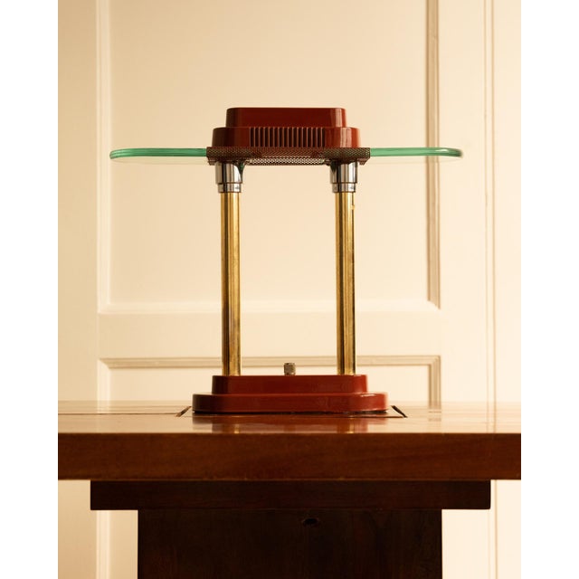 Vintage Sunlight Lamp in Glass and Metal, 1980s For Sale - Image 11 of 11