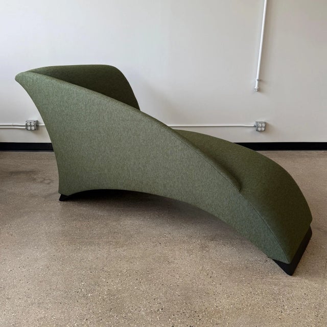 Textile 1980s Marilyn Chaise by Vladimir Kagan for Directional For Sale - Image 7 of 10