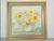 1970s 20 Th C Original Oil on Board Sunflower Painting For Sale - Image 5 of 8