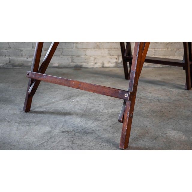 Restoration Hardware Arts and Crafts Folding Library Ladder Shelf For Sale - Image 15 of 15