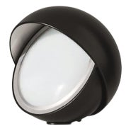 Palpebra Matt Black Table Lamp by Ico Parisi for Cassina For Sale