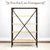 2020s Bramble | Mercantile Book Rack 71" | Handcrafted Solid Wood Industrial Bookcase For Sale - Image 5 of 13