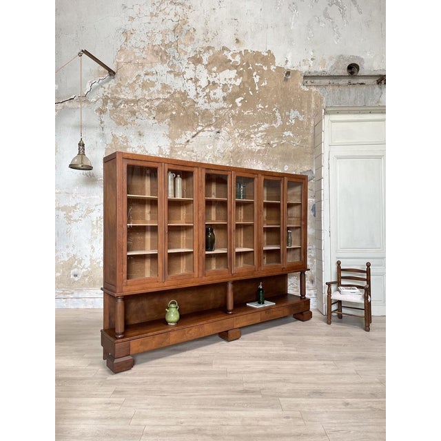 Vintage Showcase in Oak For Sale - Image 18 of 18