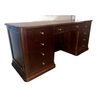 Hooker Furniture Executive Office Suite – 3 Pieces – Dark Cherry For Sale