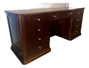 Hooker Furniture Executive Office Suite – 3 Pieces – Dark Cherry