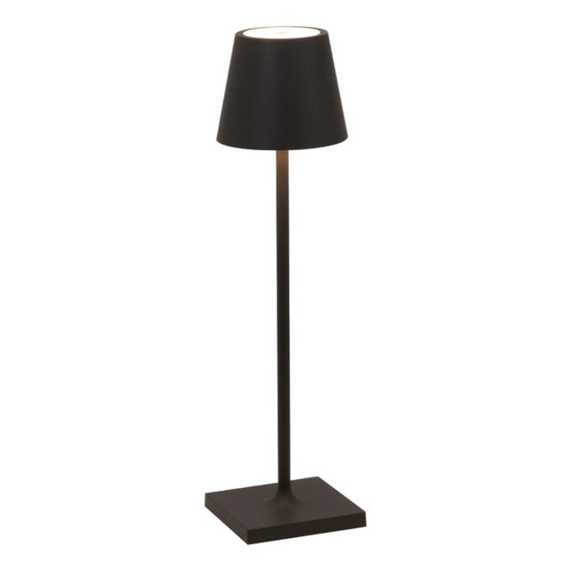 Zafferano Poldina Micro Lamp, Black For Sale