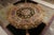 Traditional Rug & Kilim’s Pictorial Medallion Square Rug in Purple, Gold, & Black Tones For Sale - Image 3 of 8