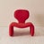 Djinn chair designed by influential French designer Olivier Mourgue, France, Airborne, 1965. The chair was viewed as...
