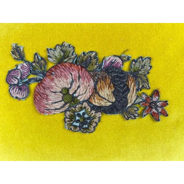 Melissa Levinson Pair of Custom Appliqué Pillows by Mla For Sale - Image 4 of 9