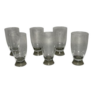 Fortuna Glasses by Elsa Fischer-Treyden for Rosenthal, 1950s, Set of 6 For Sale