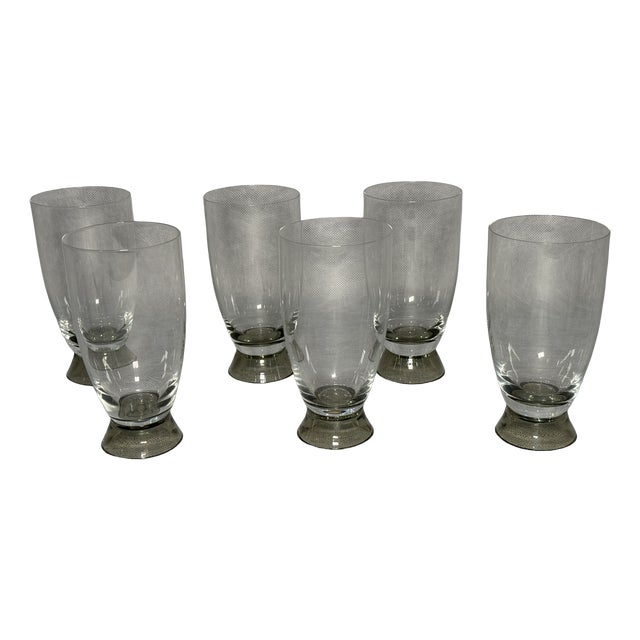 Fortuna Glasses by Elsa Fischer-Treyden for Rosenthal, 1950s, Set of 6 For Sale