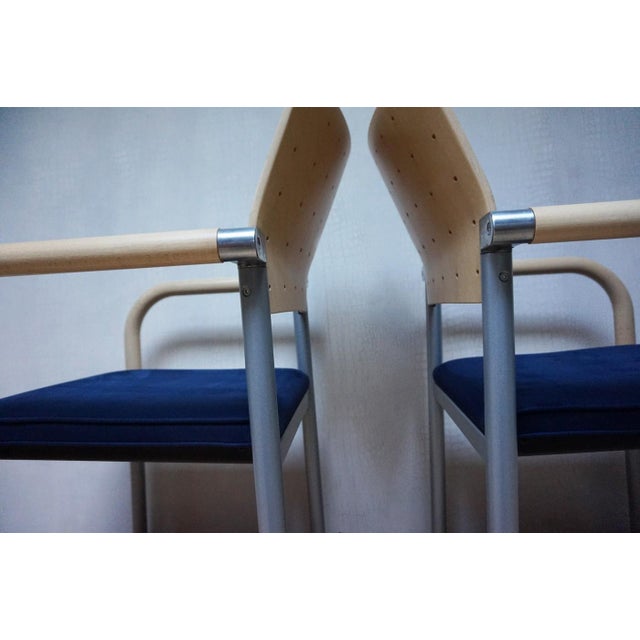 Postmodern Armchairs by Wiesner Hager for Arge2, 1983, Set of 5 For Sale - Image 11 of 18