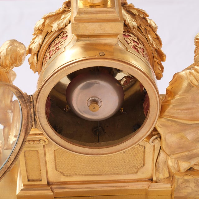 Directoire Pendulum Clock, France, 1790s For Sale - Image 4 of 12