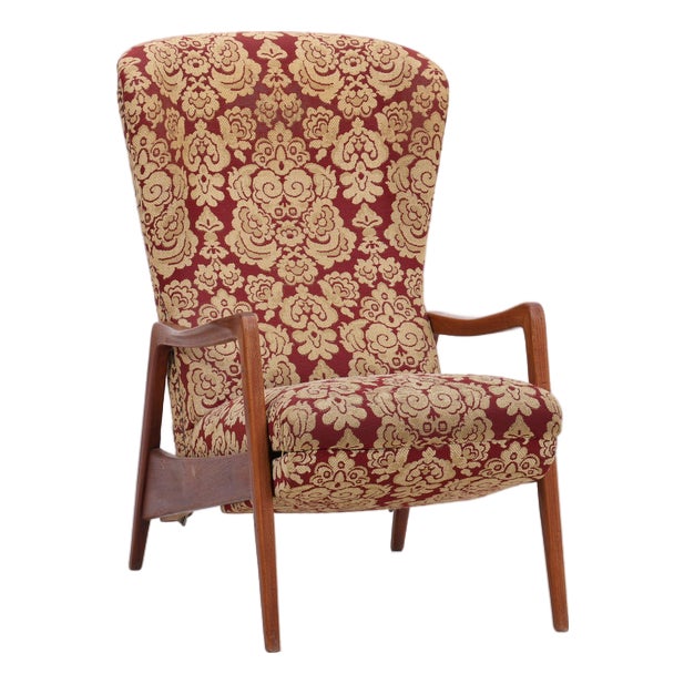 Mid-Century Lounge Chair in Teak, 1960s For Sale