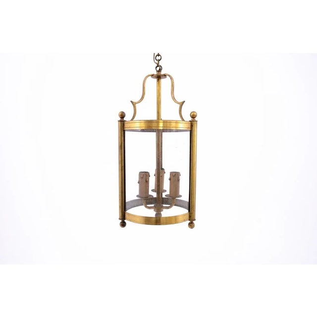 Mid-Century Pendant Lamp, France, 1950s For Sale - Image 3 of 4