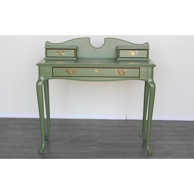 Vintage Style Green Writing Desk Chairish