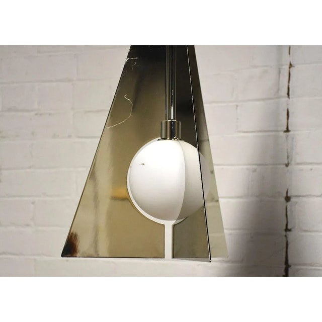 Orbel Pyramid Pendant Light For Sale In Boston - Image 6 of 8